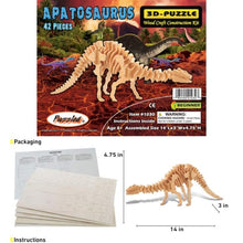 Load image into Gallery viewer, Apatosaurus - 3D Puzzle
