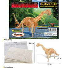 Load image into Gallery viewer, Brachiosaurus - 3D Puzzle
