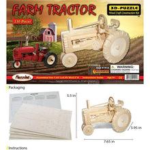 Load image into Gallery viewer, Farm Tractor - 3D Puzzle
