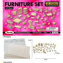 Load image into Gallery viewer, Furniture Set (large) - 3D Puzzle
