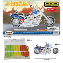 Load image into Gallery viewer, Motorcycle (illuminated) - 3D Puzzle
