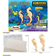 Load image into Gallery viewer, Sea Horse - 3D Puzzle
