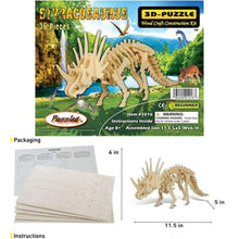 Load image into Gallery viewer, Styracosaurus - 3D Puzzle
