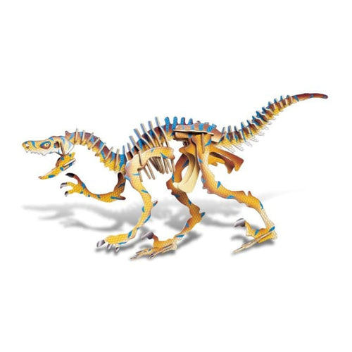 Velociraptor (illuminated) - 3D Puzzle