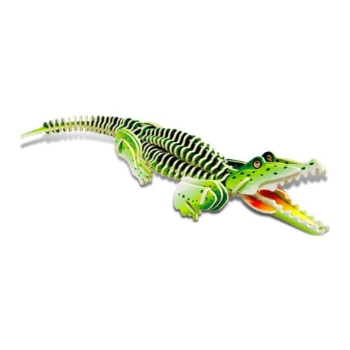 Alligator (illuminated) - 3D Puzzle