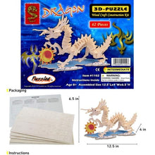 Load image into Gallery viewer, Dragon - 3D Puzzle
