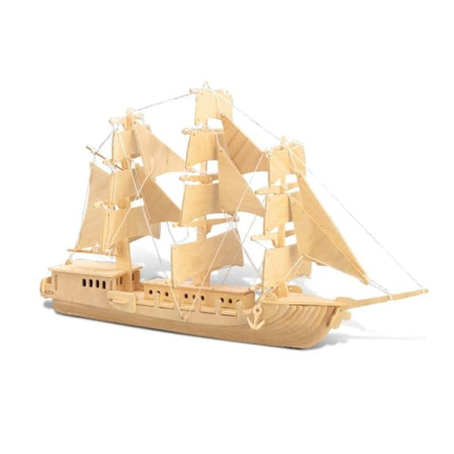 European Sailing Boat - 3D Puzzle