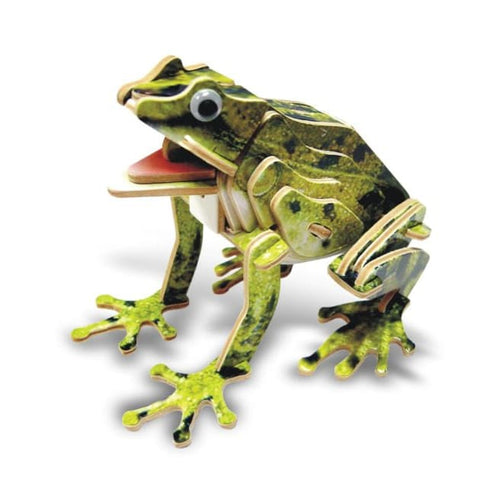 Frog (illuminated) - 3D Puzzle