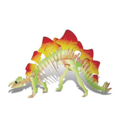 Stegosaurus (illuminated) - 3D Puzzle